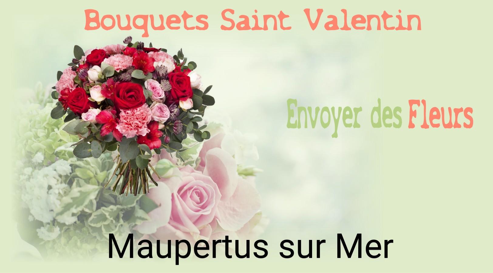Roses de Saint-Valentin livrées à Maupertus-sur-Mer