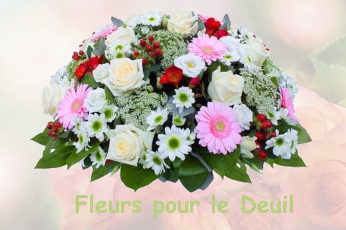 fleurs deuil MAUPERTUS-SUR-MER